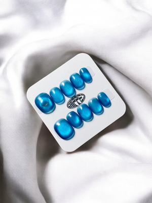 Based  🟦 NFC Nails That Share Your Socials